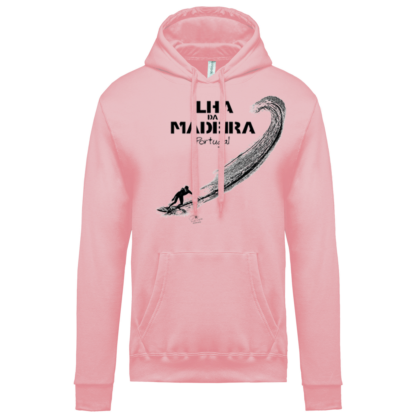 Sweatshirt Kariban com Capuz Surf Ilha da Madeira