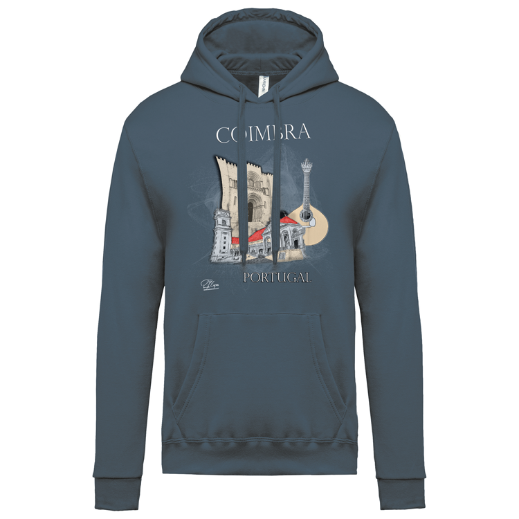 Sweatshirt Kariban com Capuz Sé de Coimbra