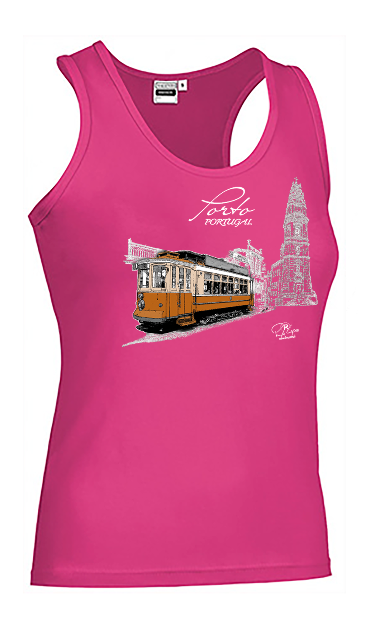 T-shirt Alças Senhora Carreira Clérigos