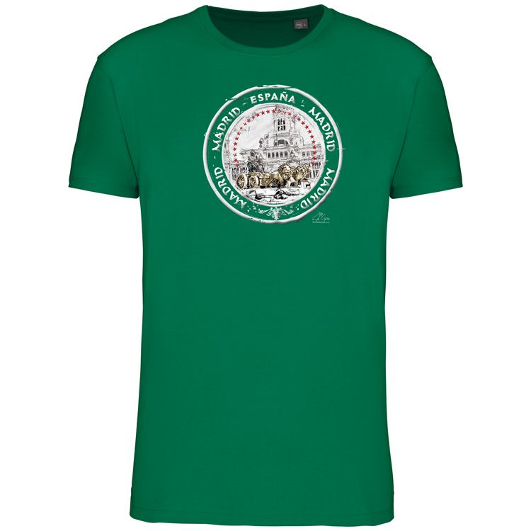 T-Shirt Algodão Biológico Sello Cibeles