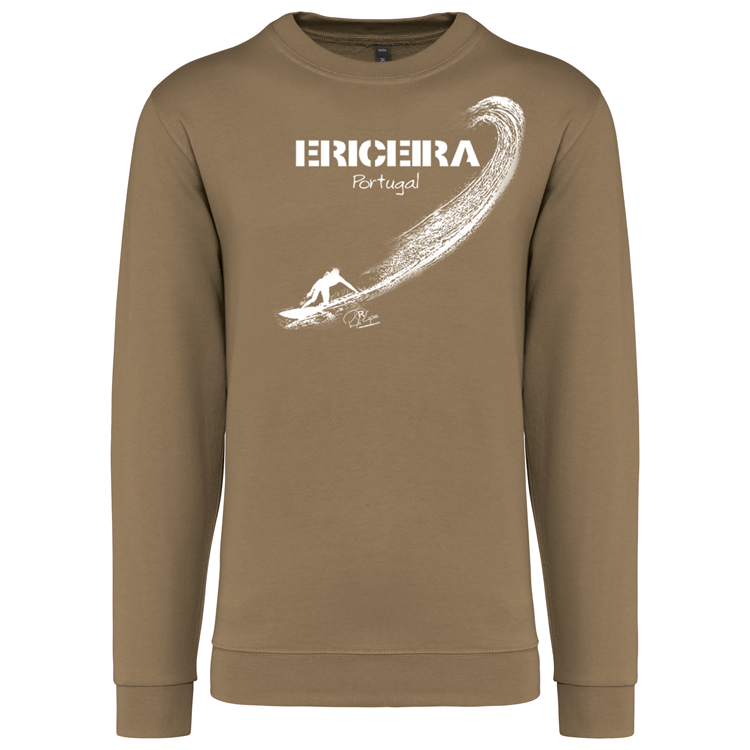 Sweatshirt Kariban sem Capuz Surf Ericeira