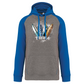 Sweatshirt Bicolor com capuz Surfboards Tavira
