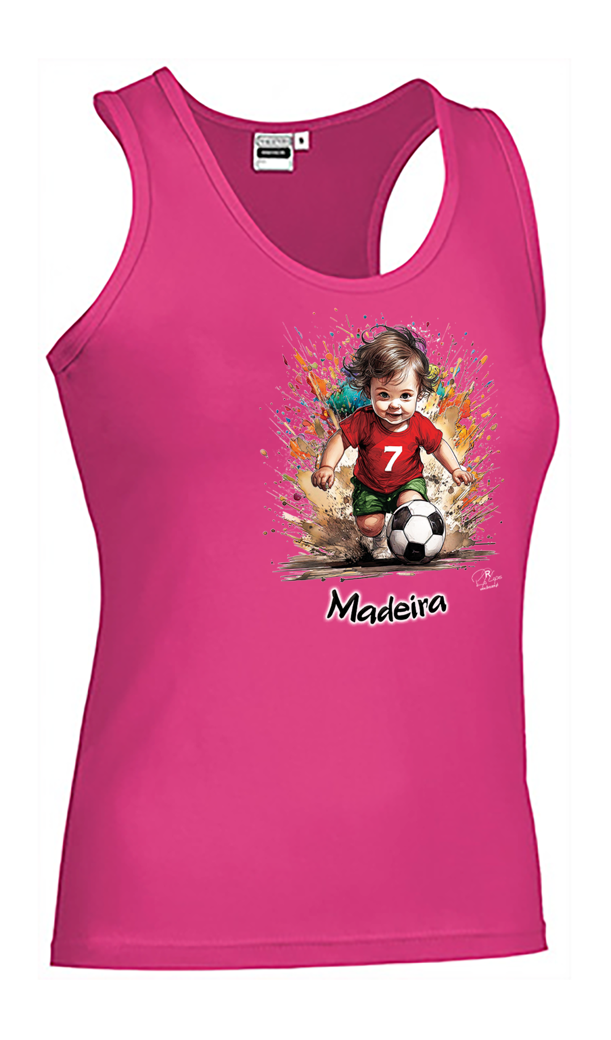 T-shirt Alças Senhora 7 Madeira