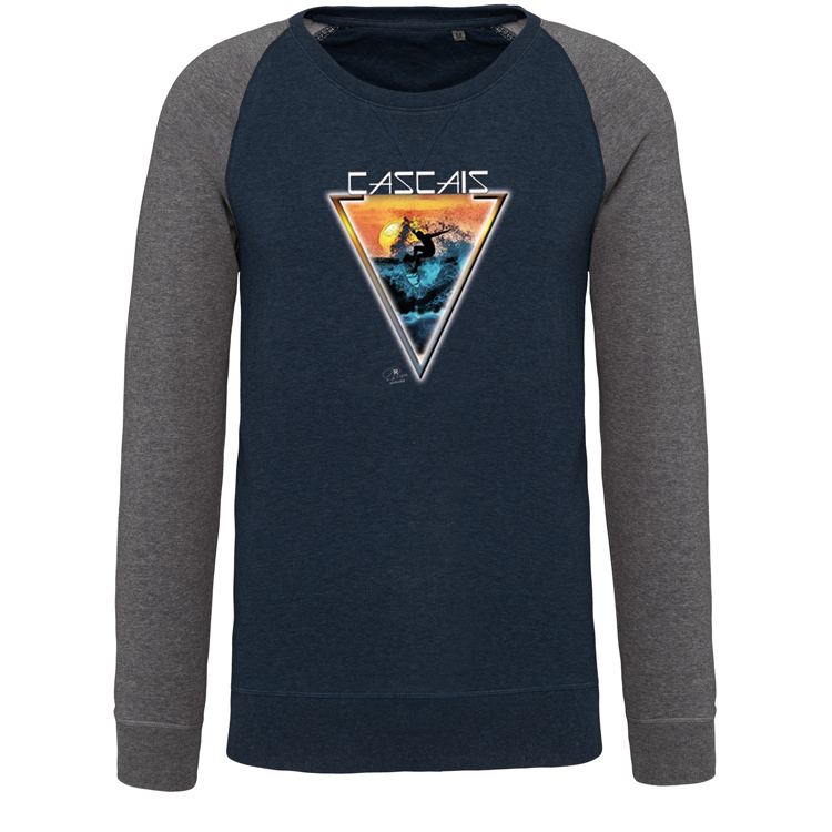 Sweatshirt Bicolor sem capuz Sunset Cascais