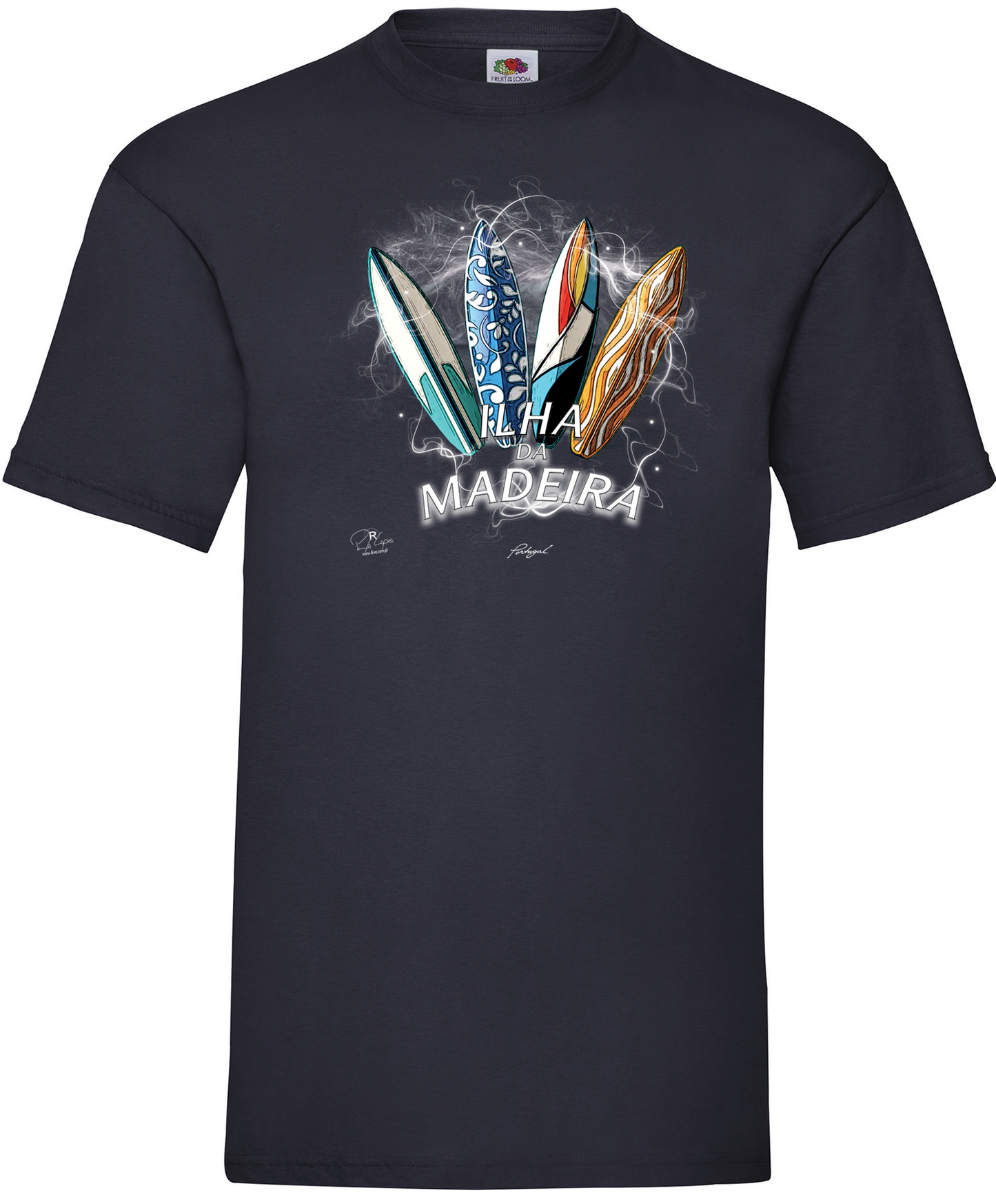 T-shirt Surfboards Ilha da Madeira