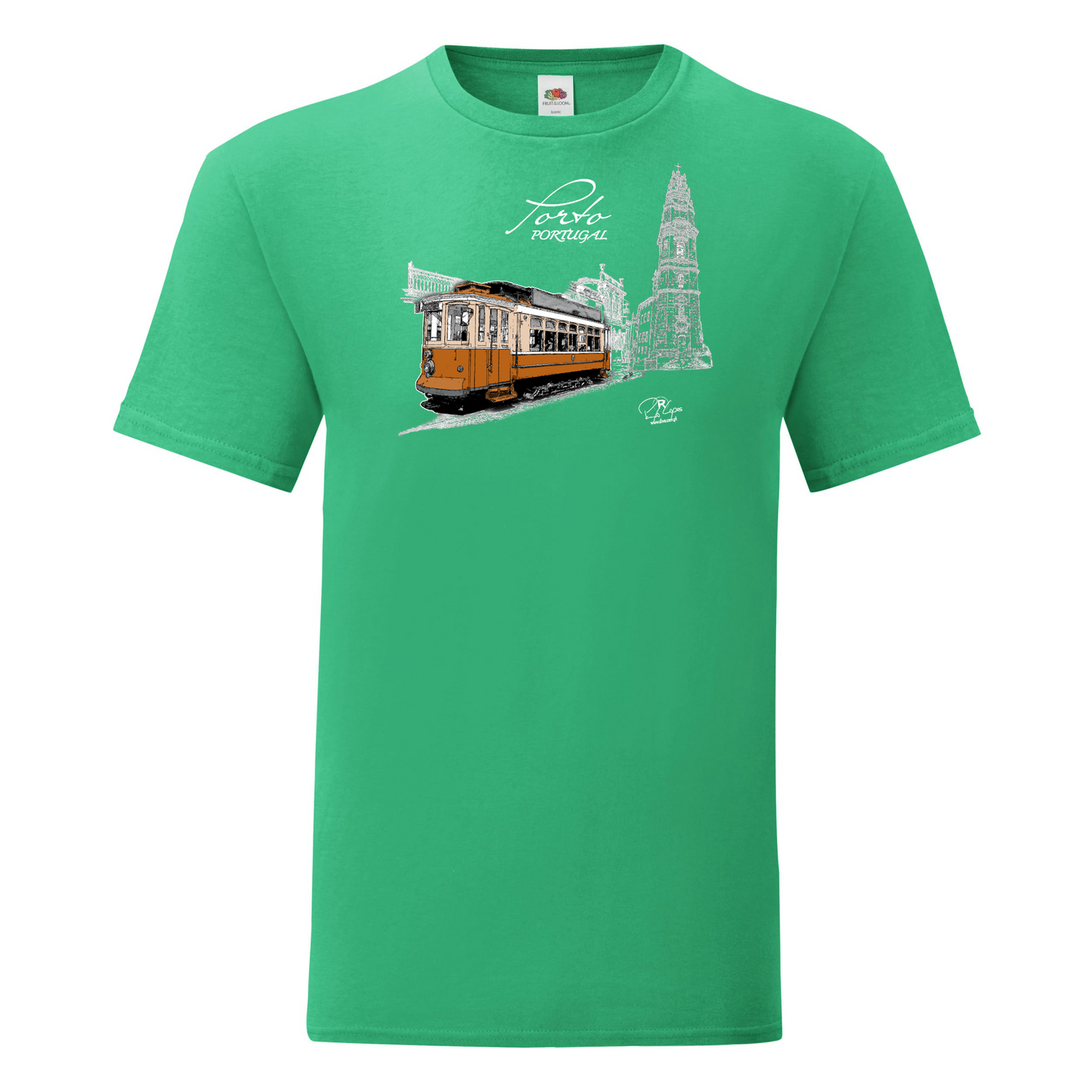 T-shirt Fruit of the Loom, Iconic, 150g, Clérigos