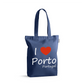 Sacos de Algodão Ecológico 220g I Love Porto