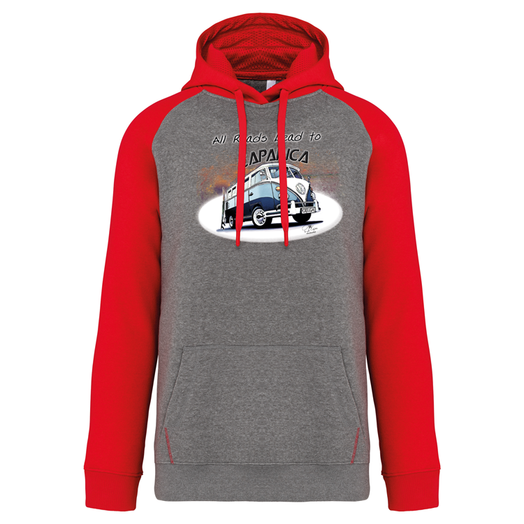 Sweatshirt com capuz All Roads Lead to Caparica