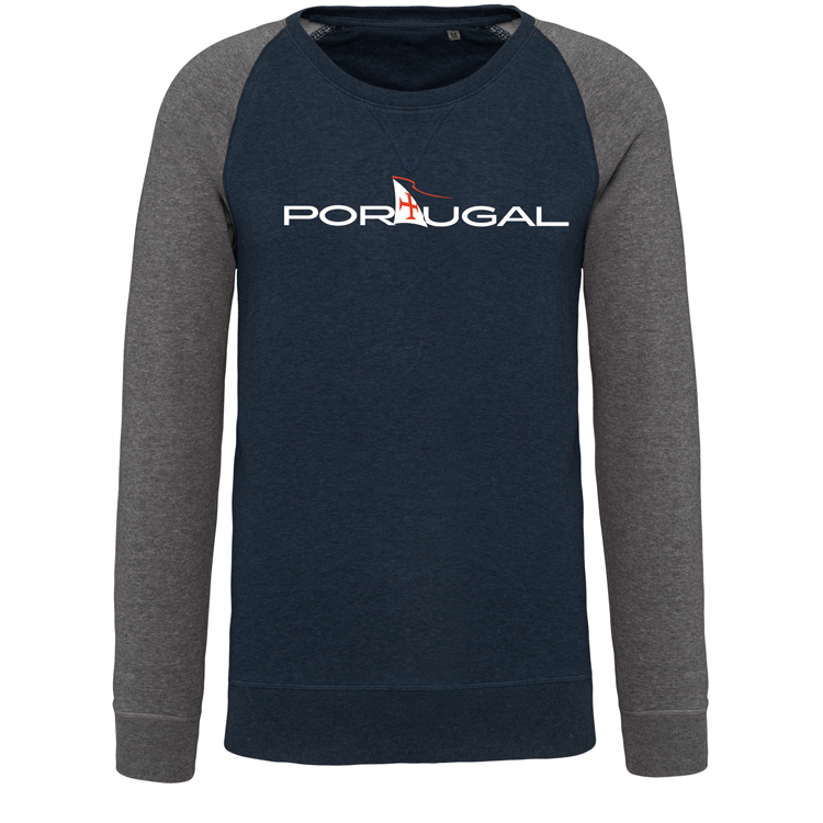 Sweatshirt Bicolor sem capuz Vela