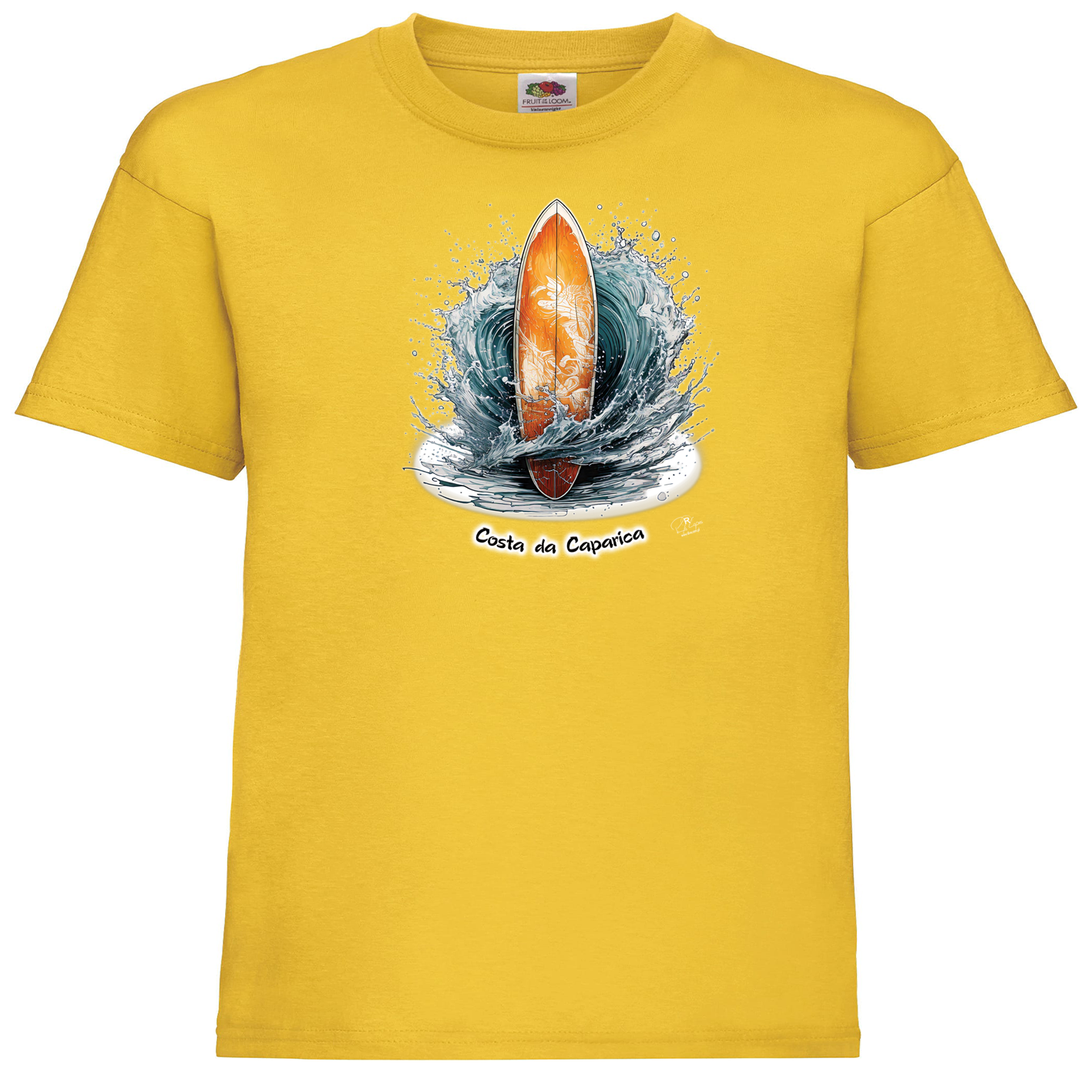 T-shirt Fruit of the Loom Kids Prancha Costa da Caparica