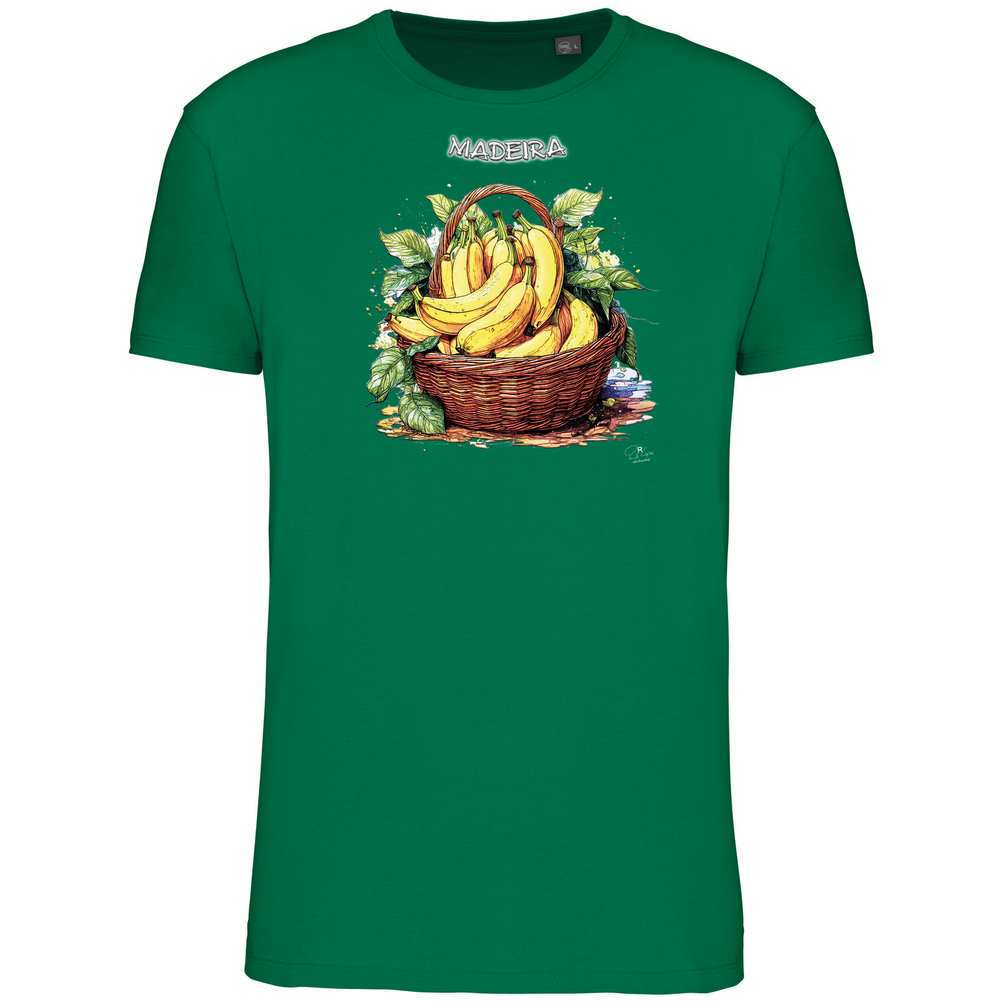 T-Shirt Algodão Biológico Cesto Bananas