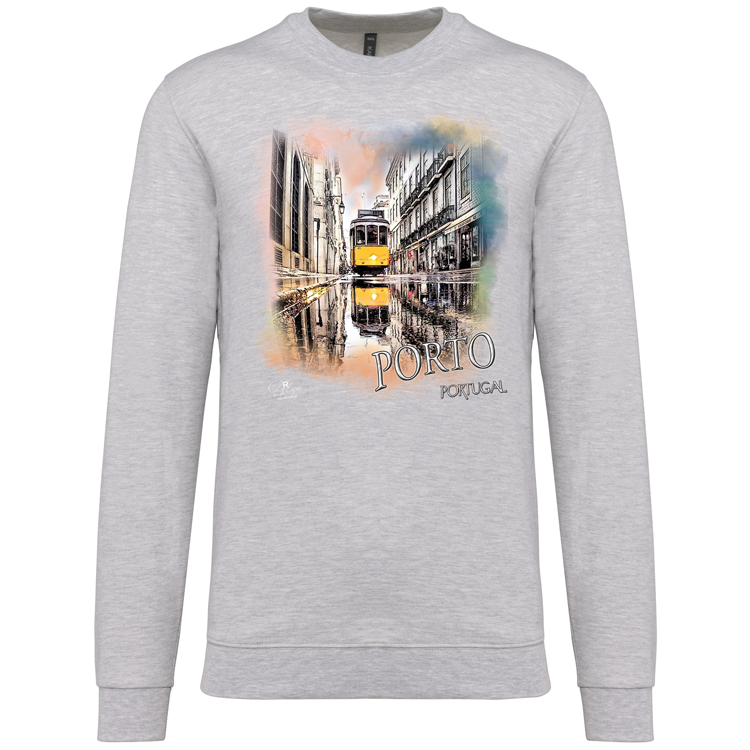 Sweatshirt Kariban sem Capuz Espelho LP