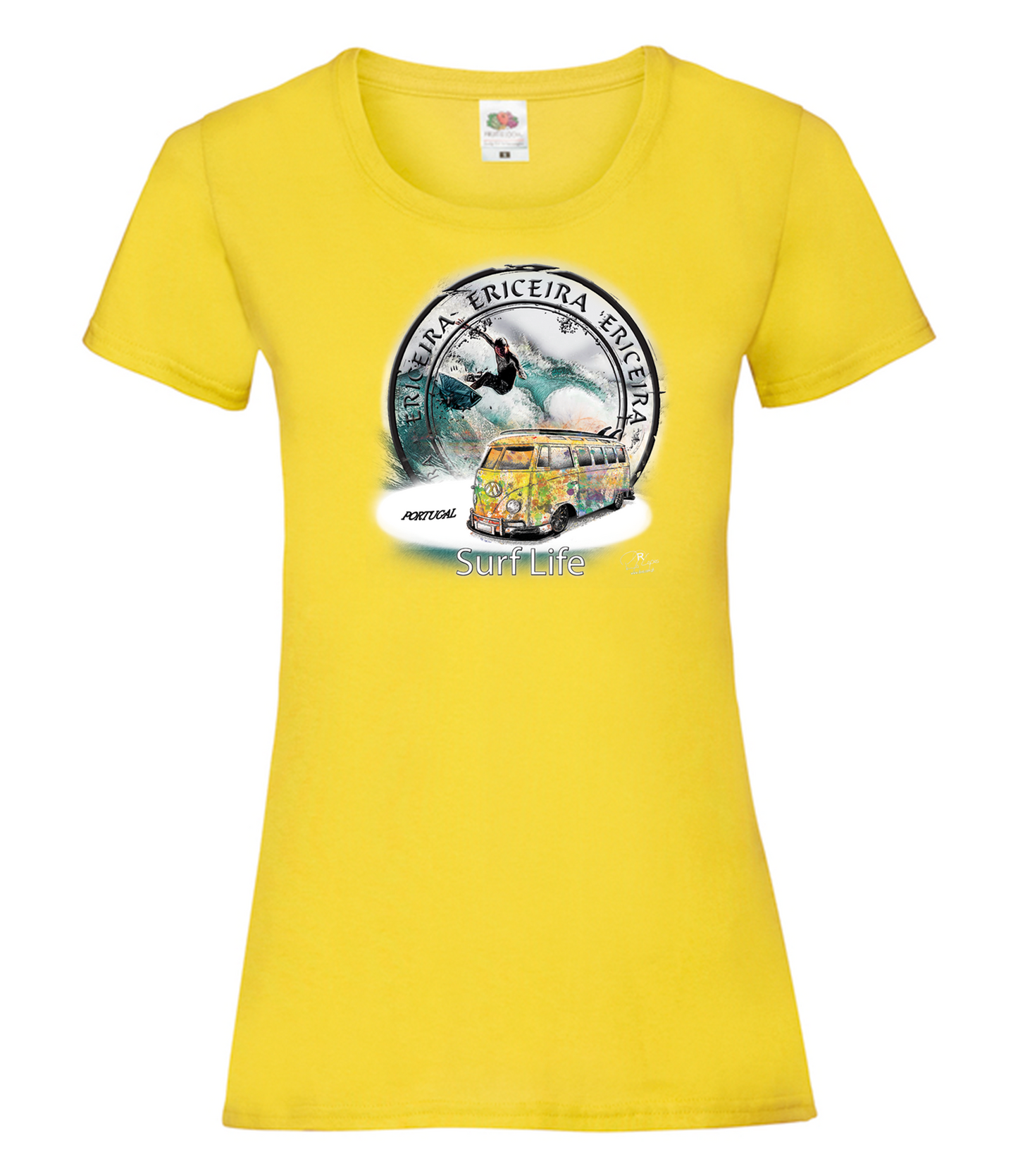 T-shirt Senhora Surf Life Ericeira