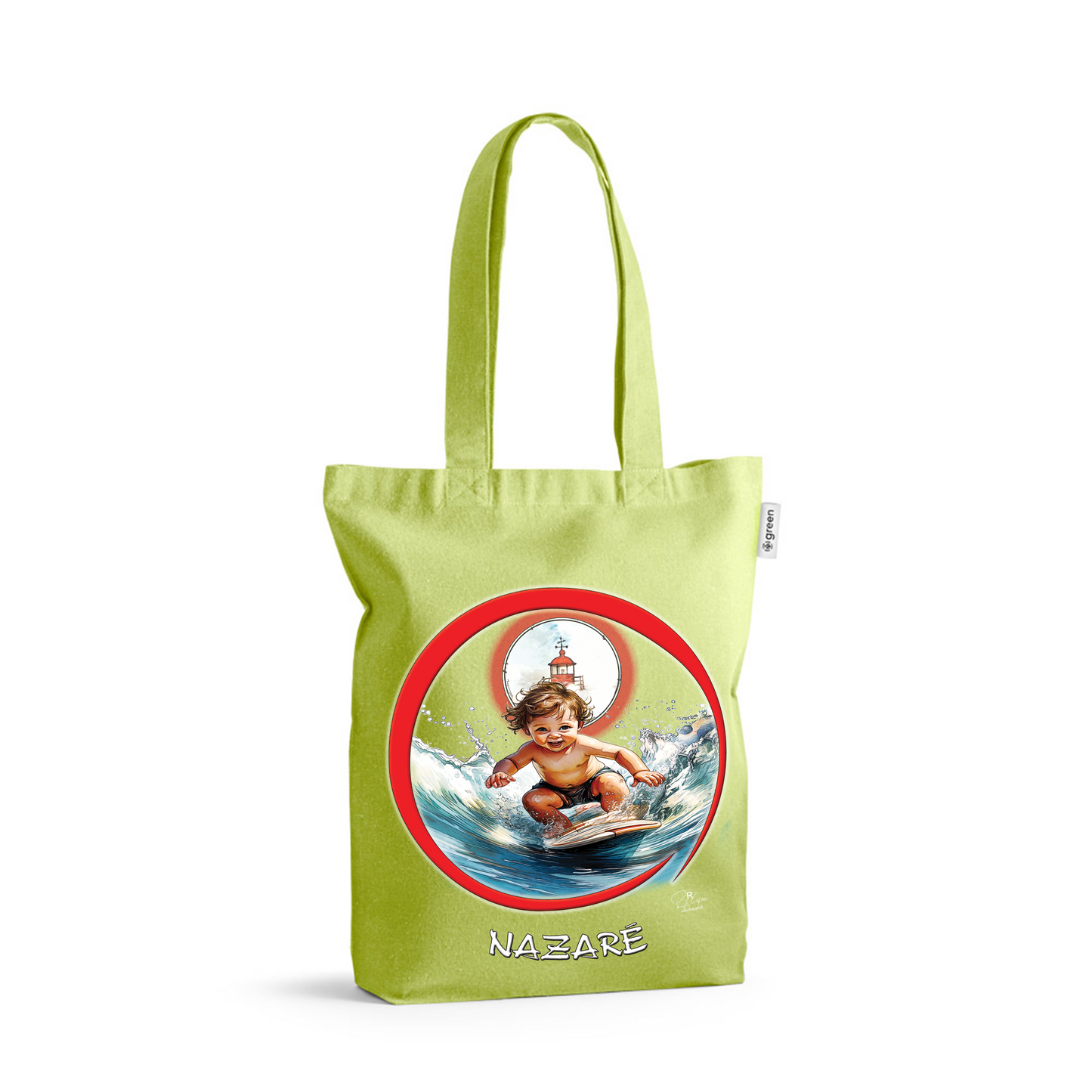 Sacos de Algodão Ecológico 220g Baby Surfer Nazaré