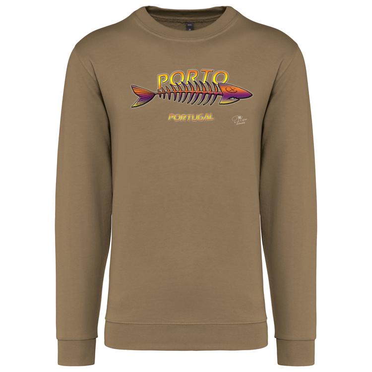 Sweatshirt Kariban sem Capuz Espinha Porto