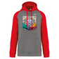 Sweatshirt Bicolor com capuz Azulejos 1