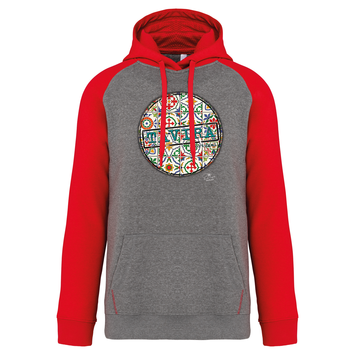 Sweatshirt Bicolor com capuz Pin Tavira