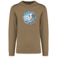 Sweatshirt Kariban sem Capuz Monster Waves 2 Costa da Caparica
