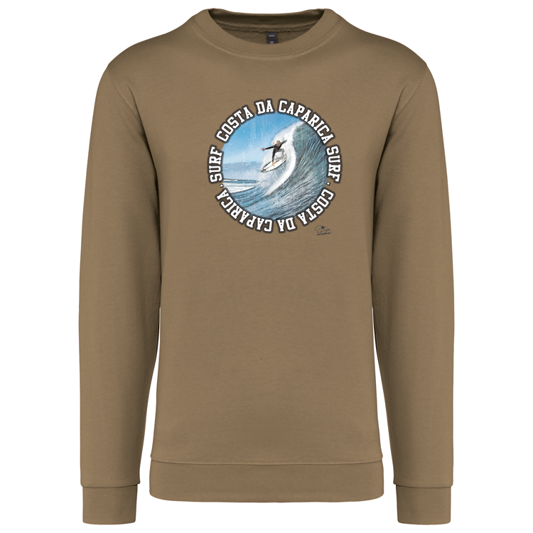 Sweatshirt Kariban sem Capuz Monster Waves 2 Costa da Caparica