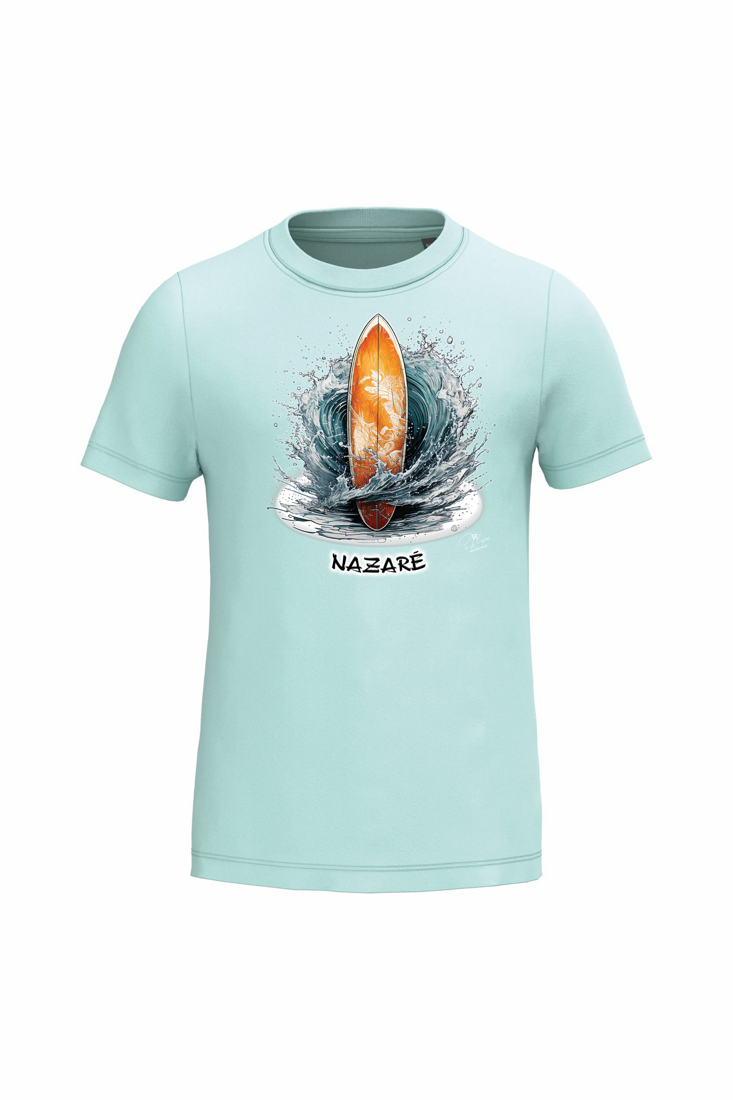 T-shirt de Criança Kariban Prancha Nazaré