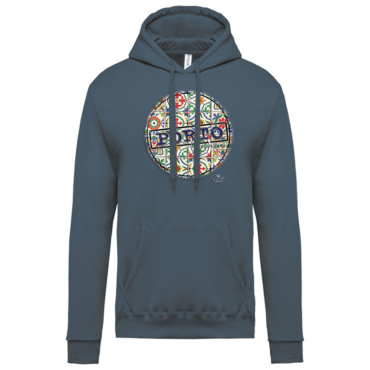 Sweatshirt Kariban com Capuz Pin Porto