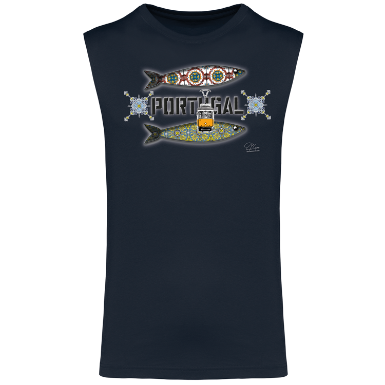 T-shirt Alças Duas Sardinhas Coimbra