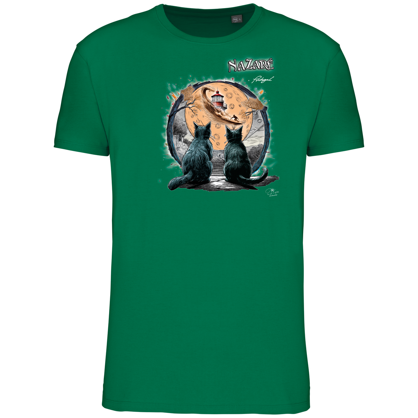 T-Shirt Algodão Biológico Luar Nazaré