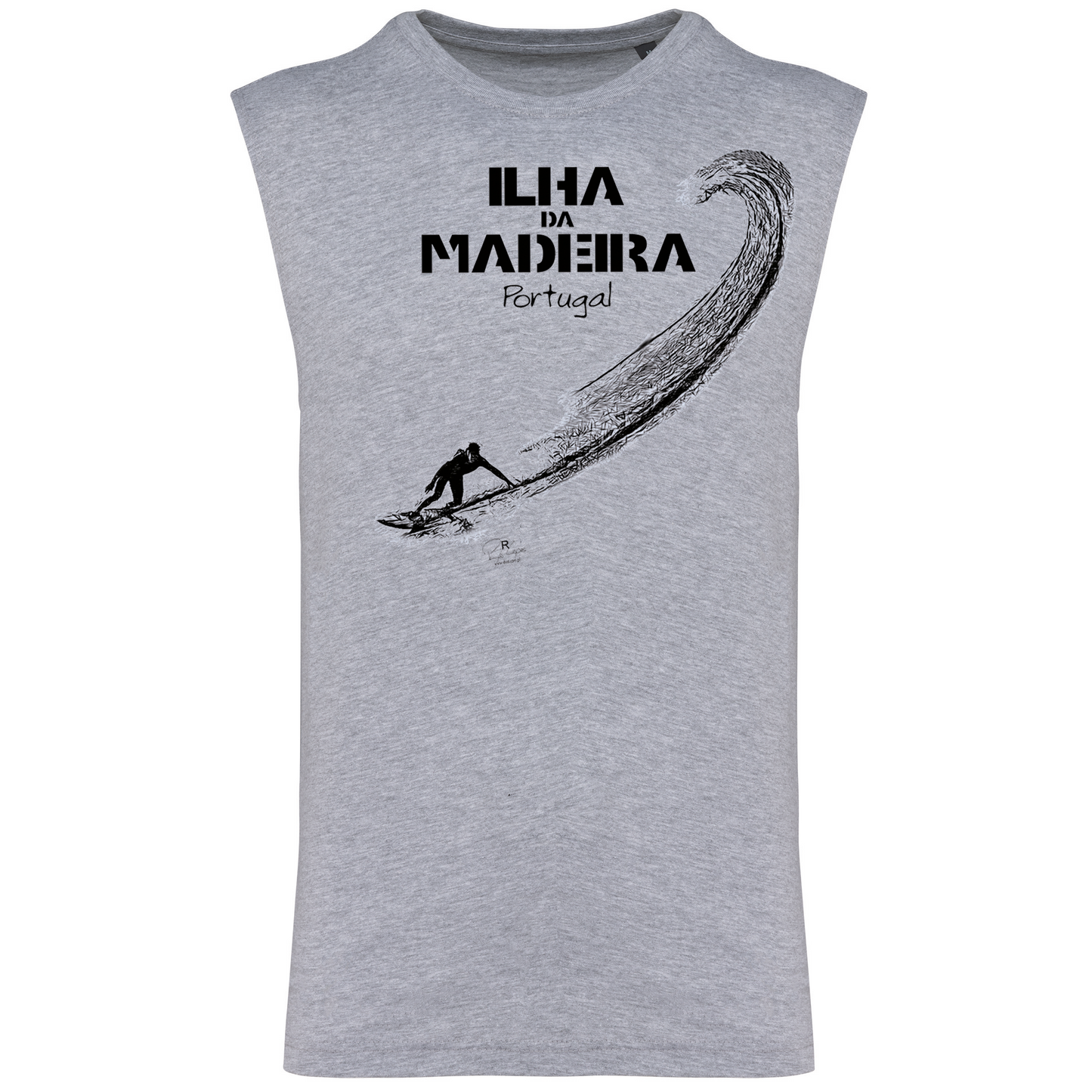 T-shirt Alças Surf Ilha da Madeira