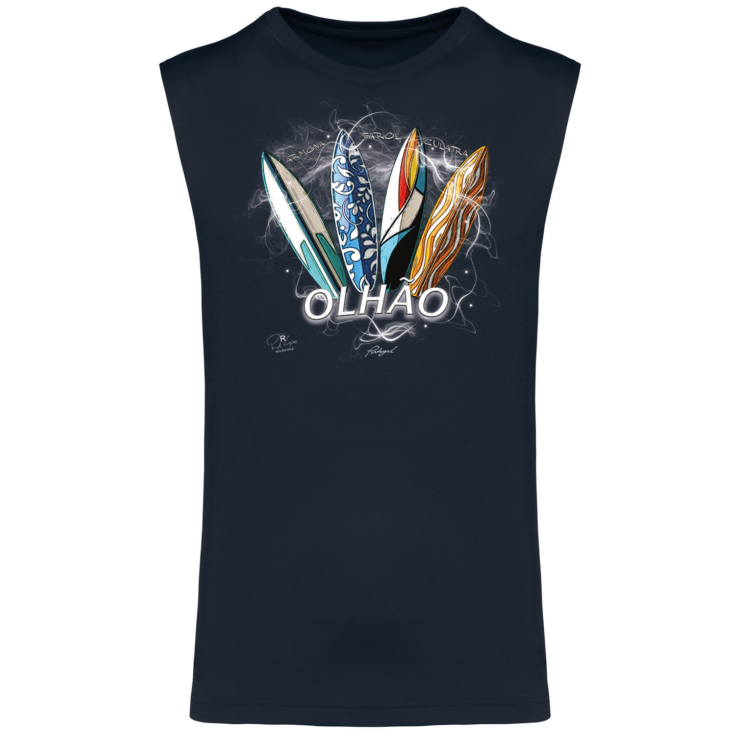 T-shirt Alças Surfboards Olhão