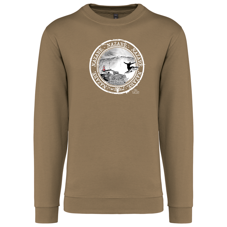 Sweatshirt Kariban sem Capuz Selo Nazaré