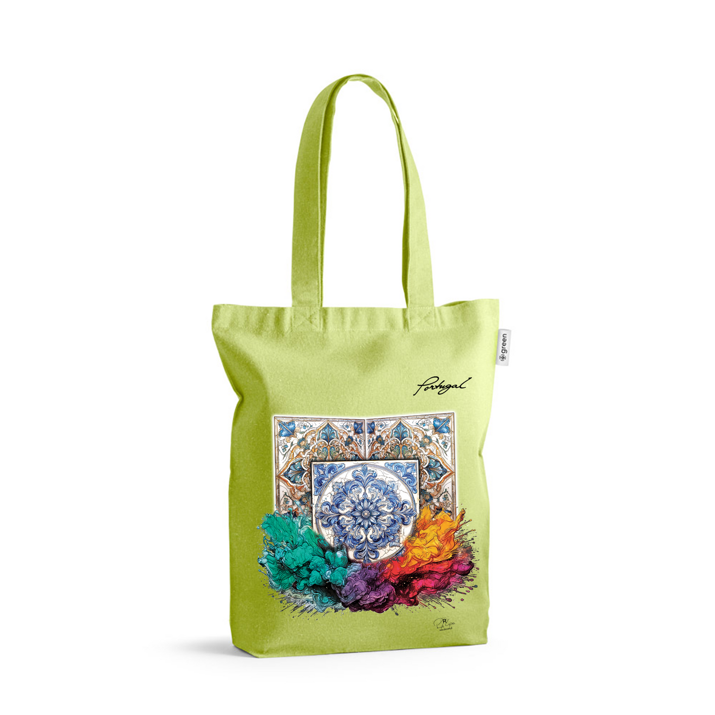 Sacos de Algodão Ecológico 220g Azulejos 1
