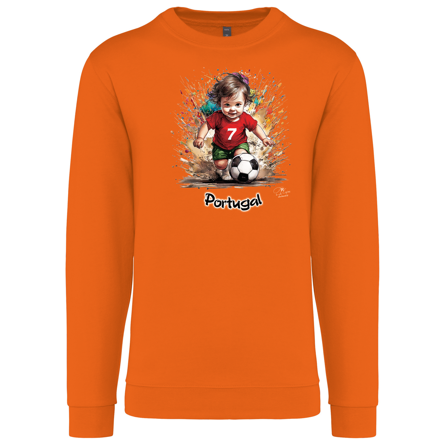Sweatshirt Kariban sem Capuz 7 Portugal