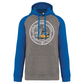 Sweatshirt Bicolor com capuz Selo 1