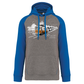 Sweatshirt Bicolor com capuz Pipas