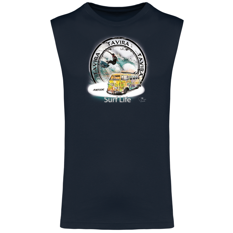 T-shirt Alças Surf Life Tavira