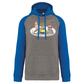 Sweatshirt Bicolor com capuz Monumentos Belém