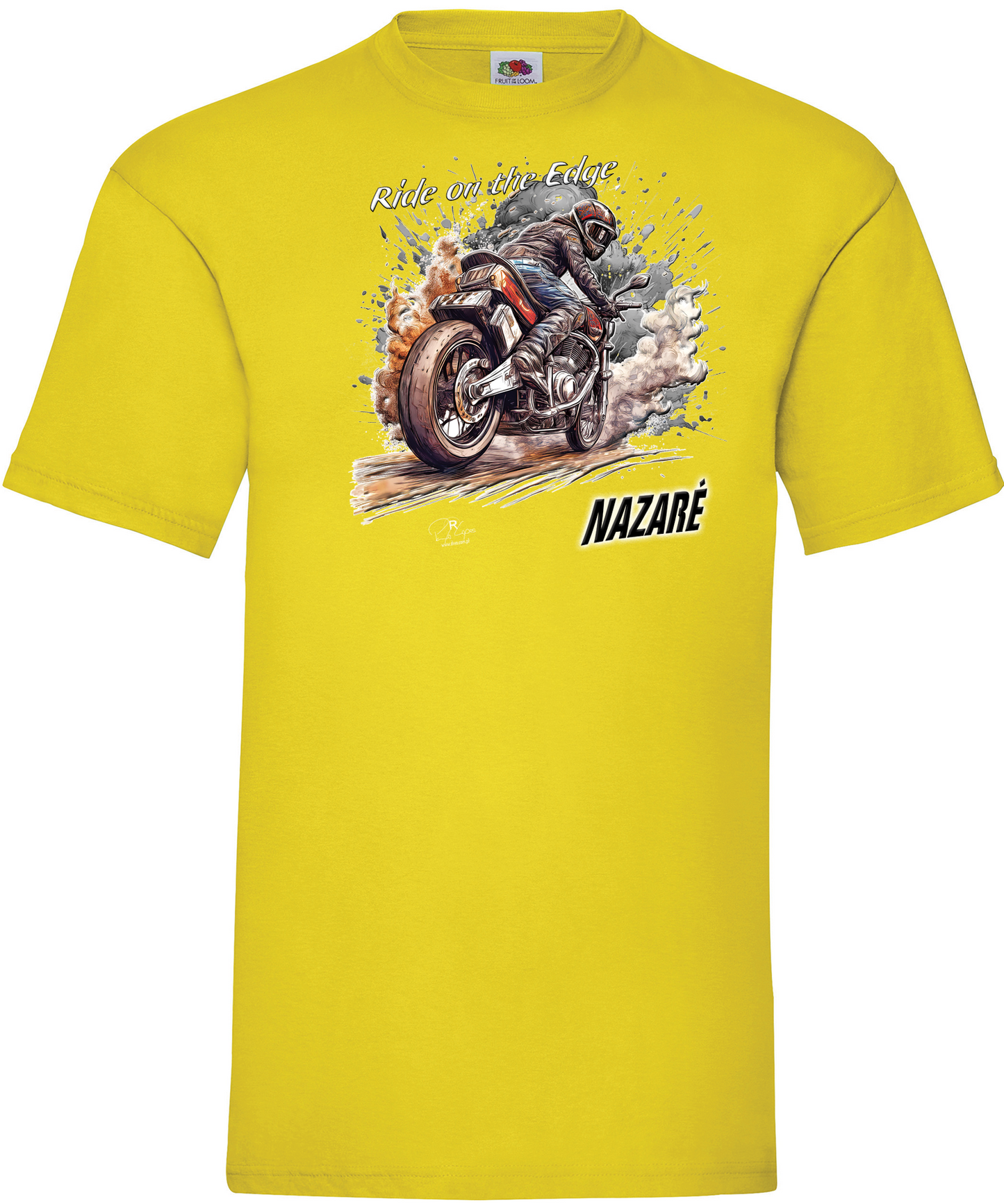 T-shirt Ride on the Edge Nazaré
