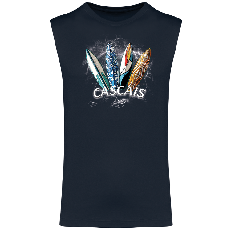 T-shirt Alças Surfboards Cascais