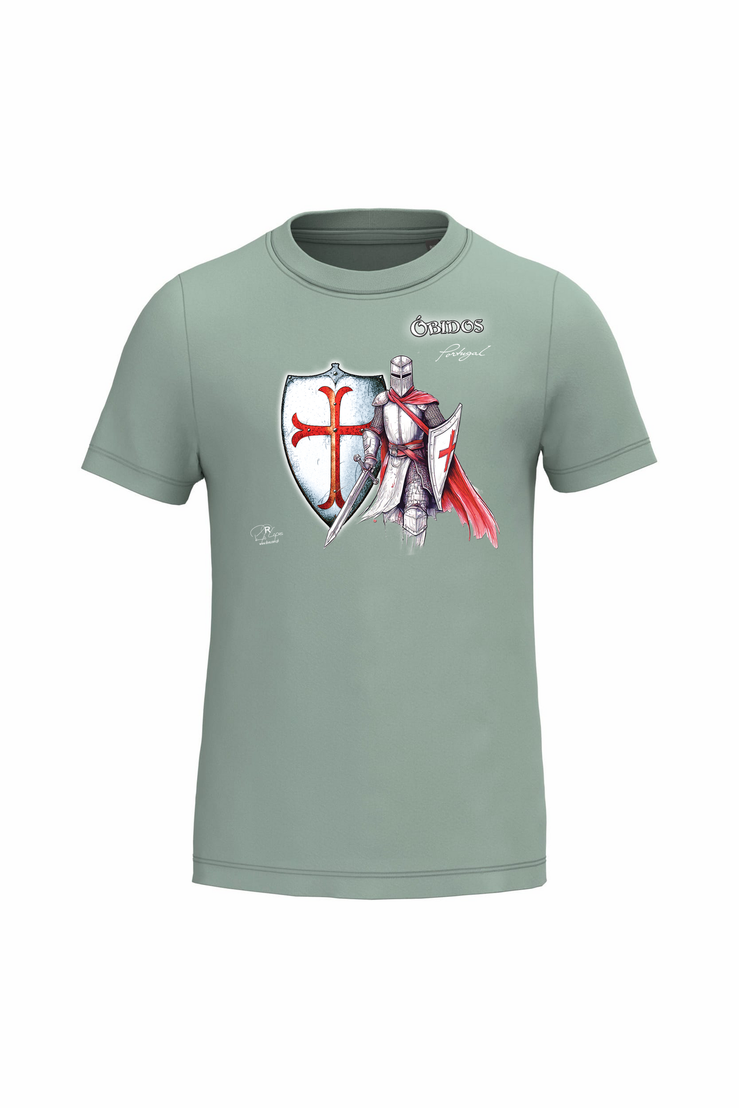 T-shirt de Criança Kariban  Templários