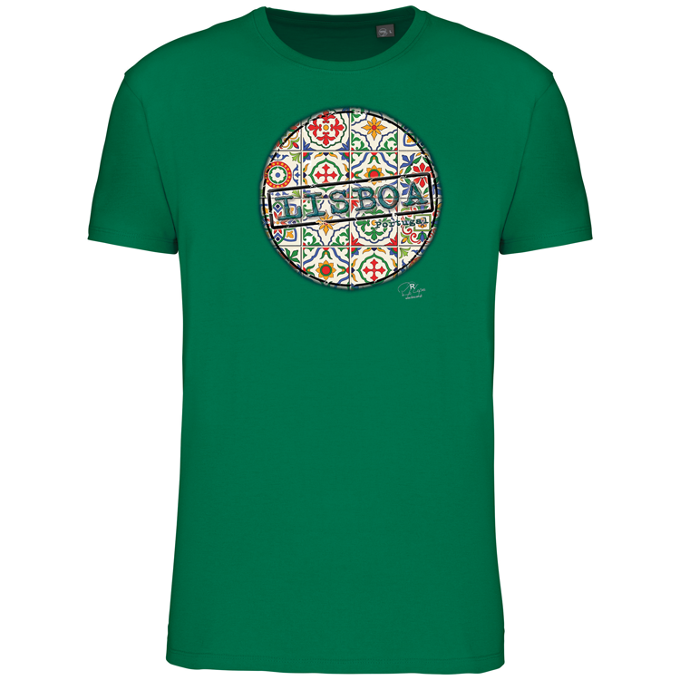 T-Shirt Algodão Biológico Pin Lisboa