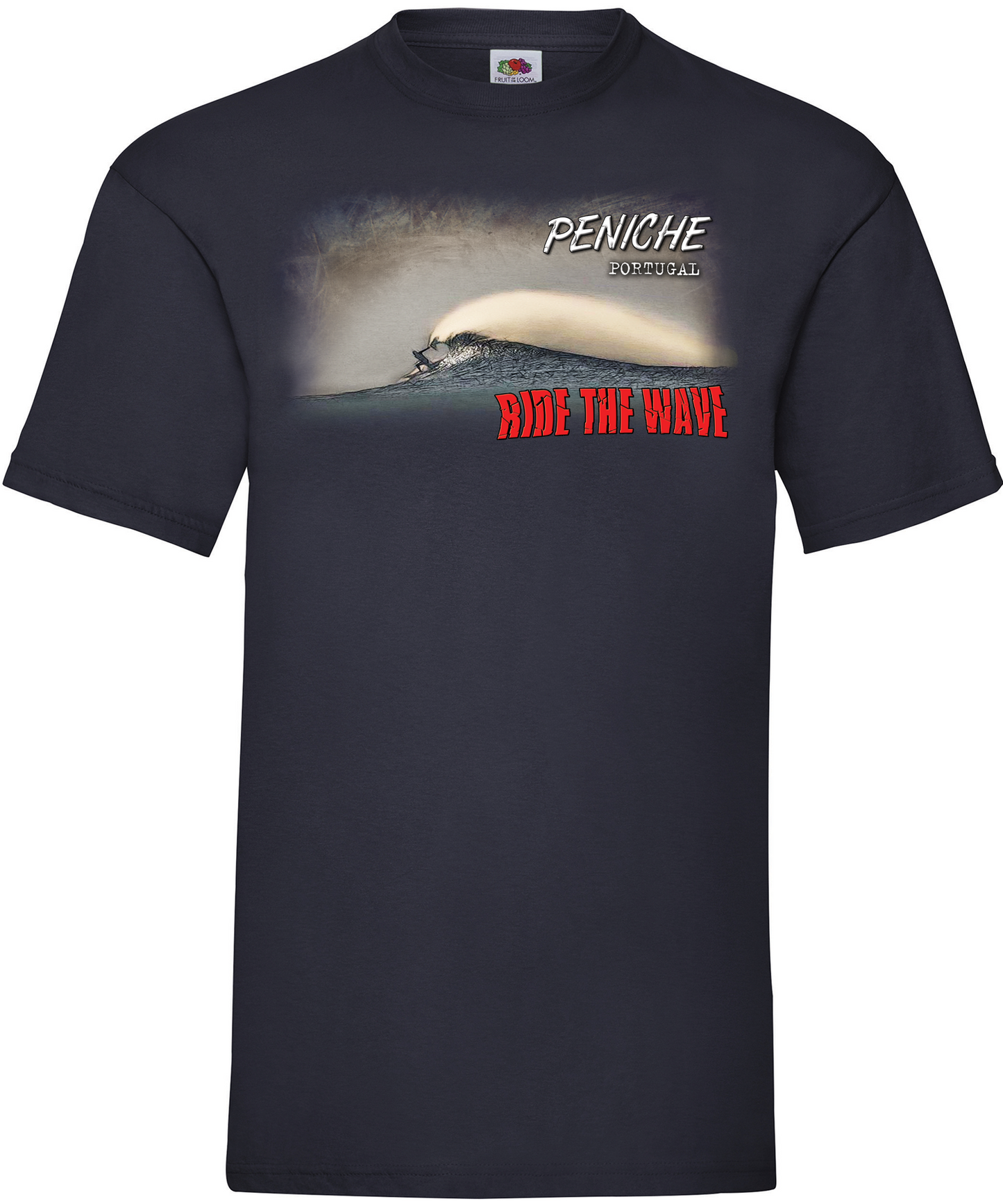 T-shirt Ride the Wave Peniche