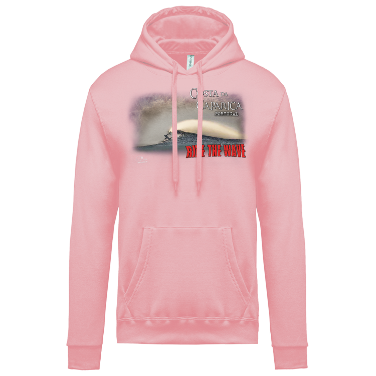 Sweatshirt Kariban com Capuz Ride the Wave Caparica