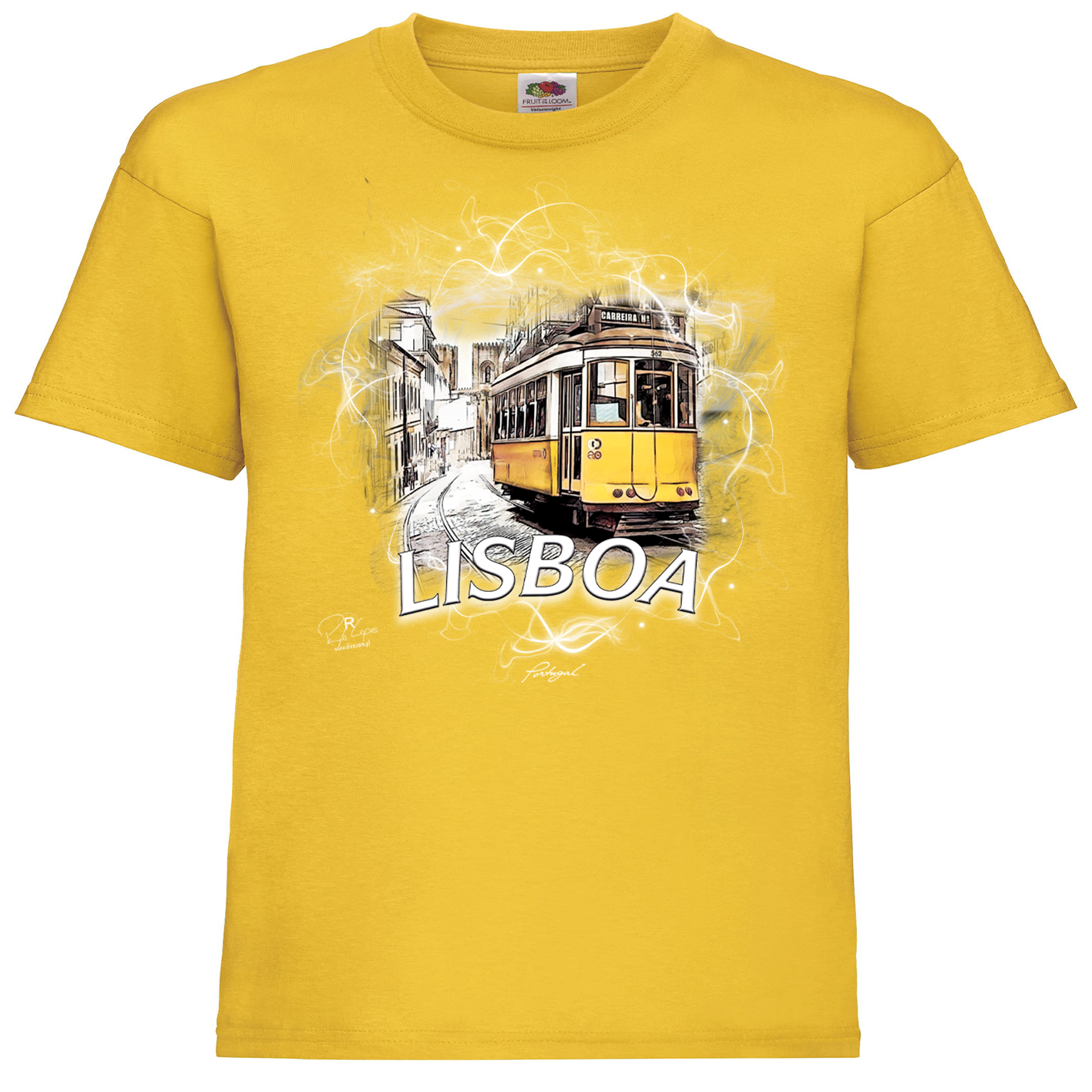 T-shirt Fruit of the Loom Kids Carreira 28 Lisboa