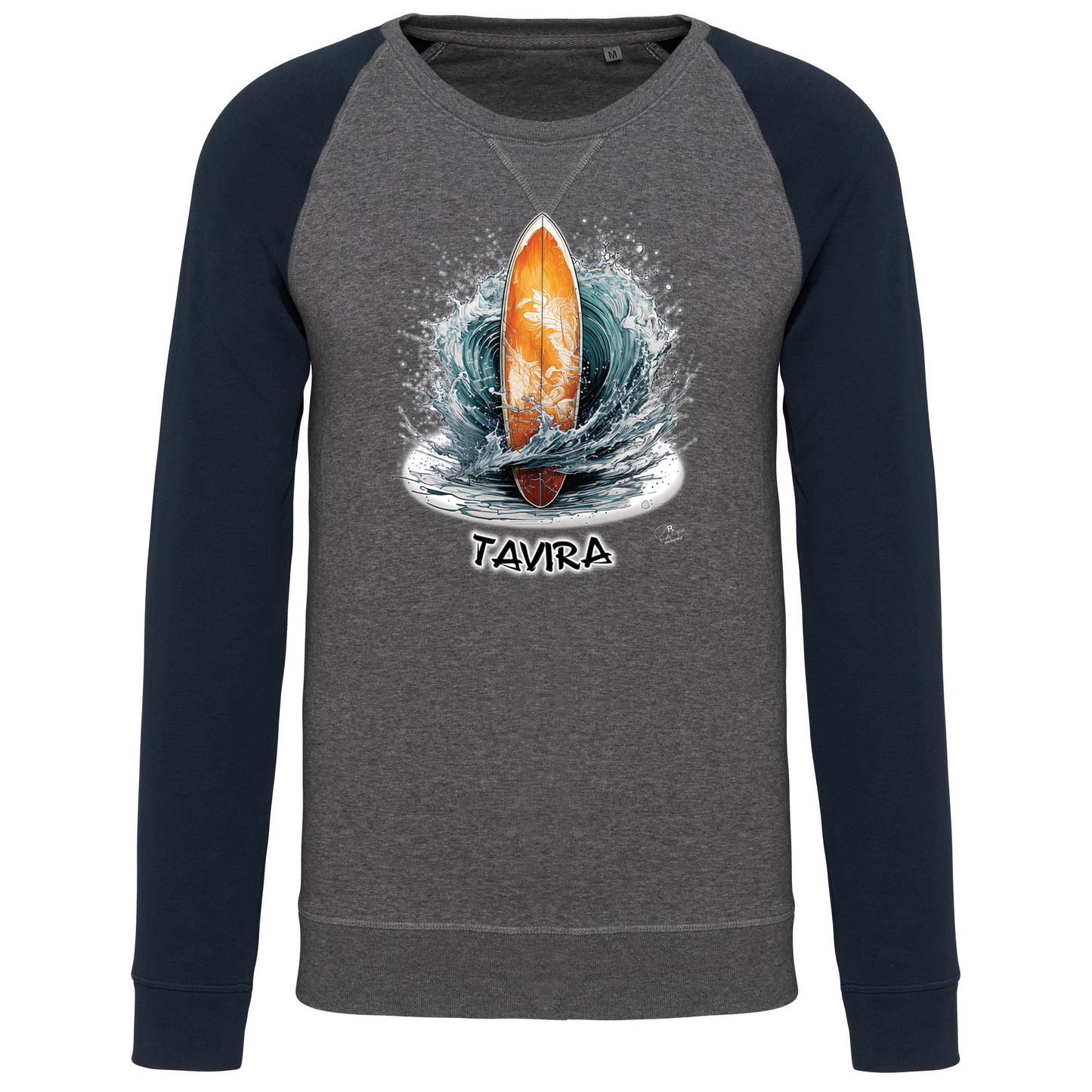 Sweatshirt Bicolor sem capuz Prancha Tavira