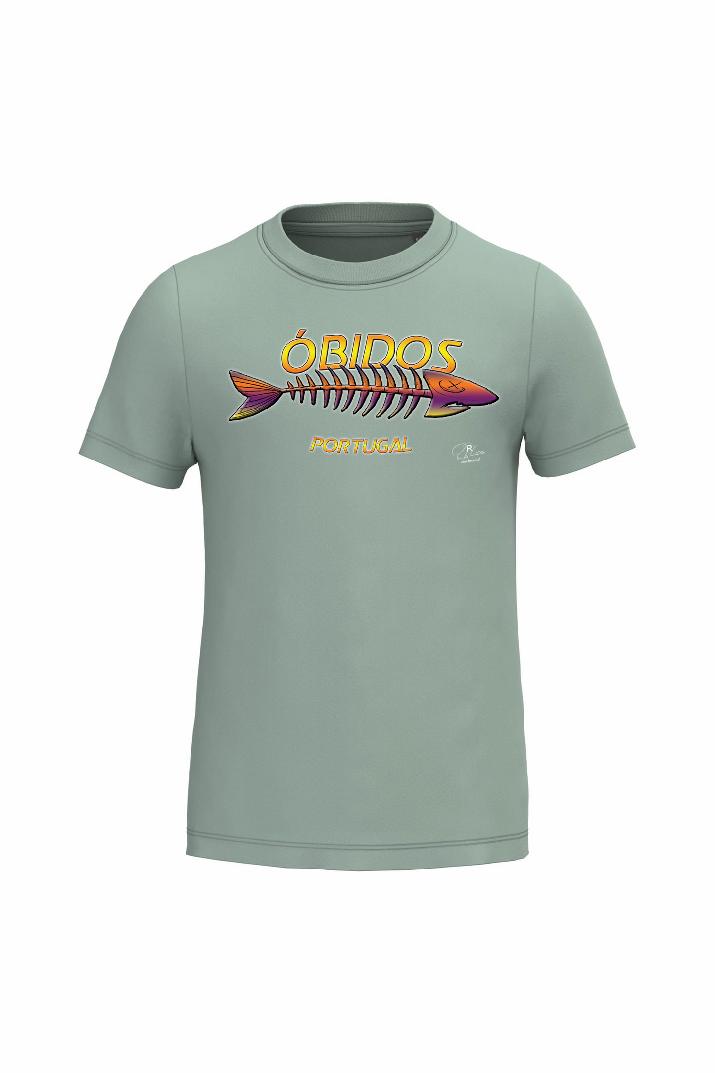 T-shirt de Criança Kariban  Espinha Óbidos
