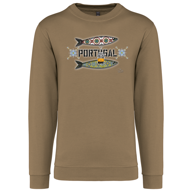 Sweatshirt Kariban sem Capuz Duas Sardinhas Coimbra