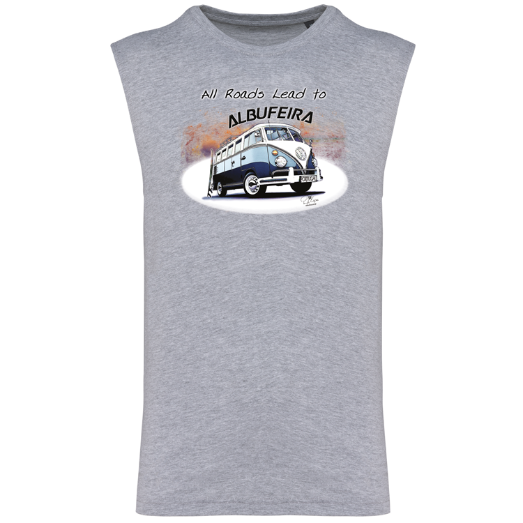 T-shirt Alças All Roads Lead to Albufeira