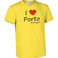 T-shirt Kids I Love Porto