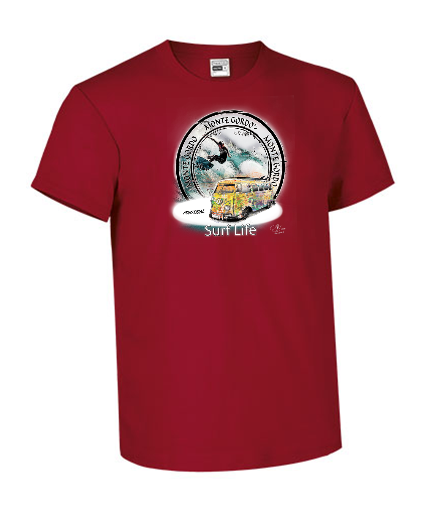 T-shirt Kids Surf Life Monte Gordo
