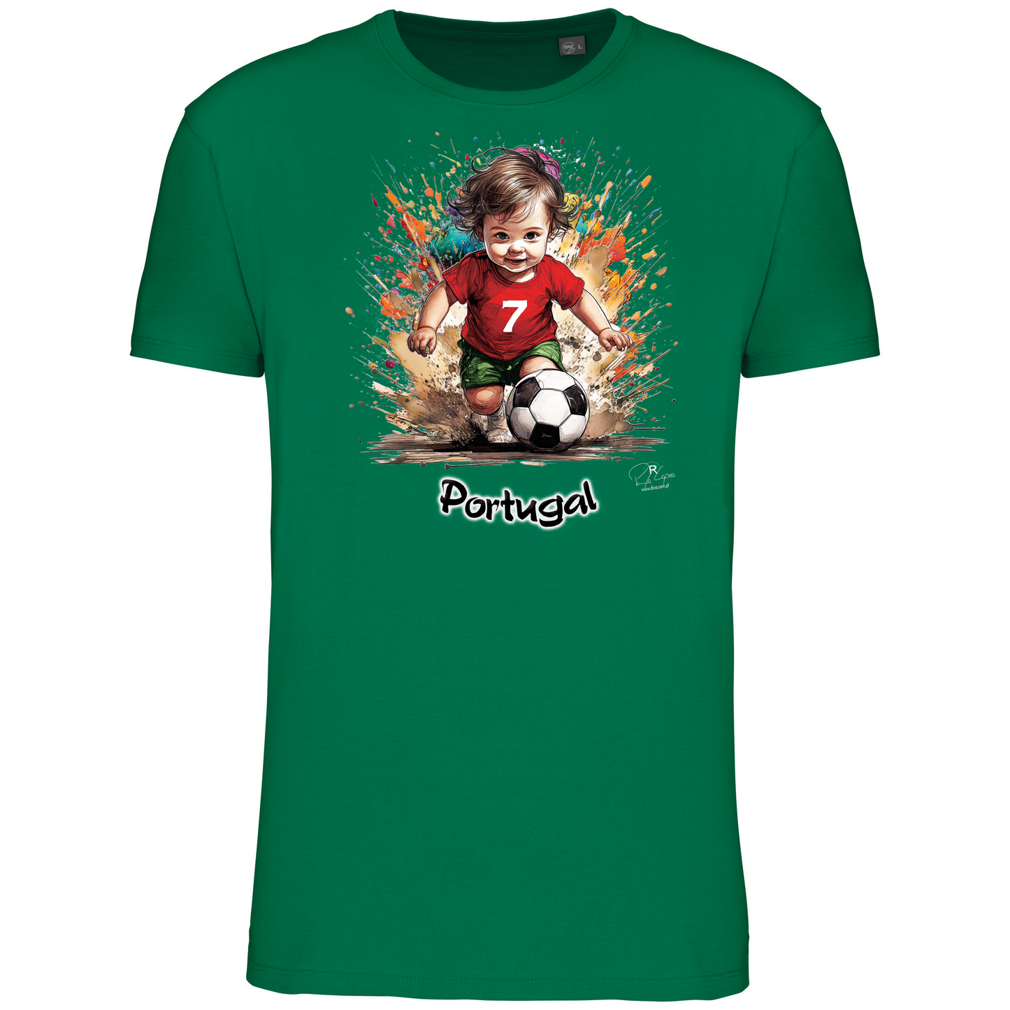 T-Shirt Algodão Biológico 7 Portugal